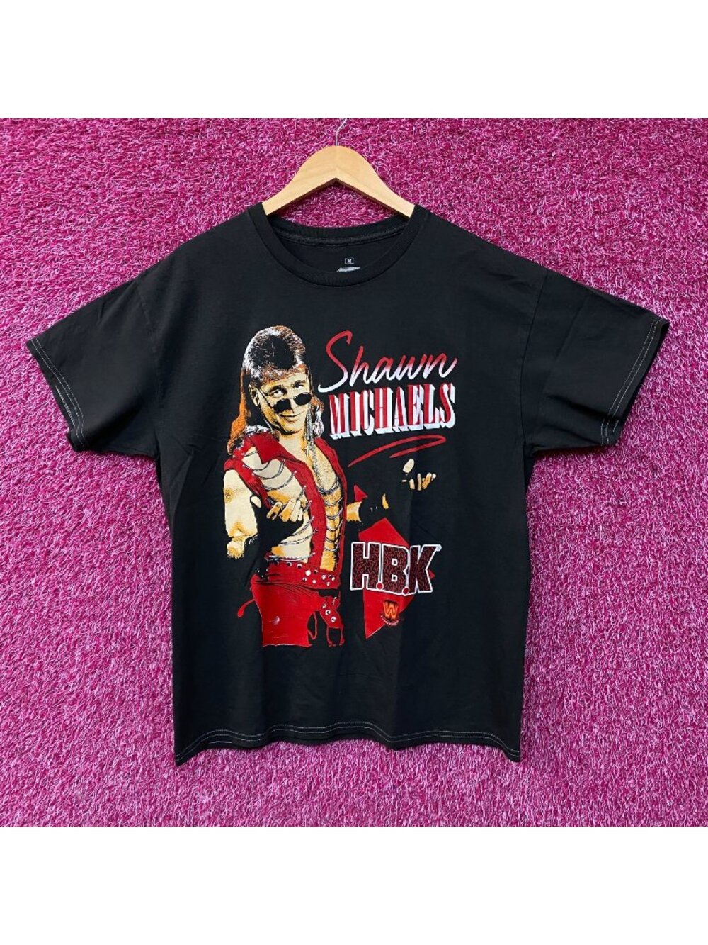 WWE Shawn Michaels The Heartbreak Kid Graphic T-Shirt Medium